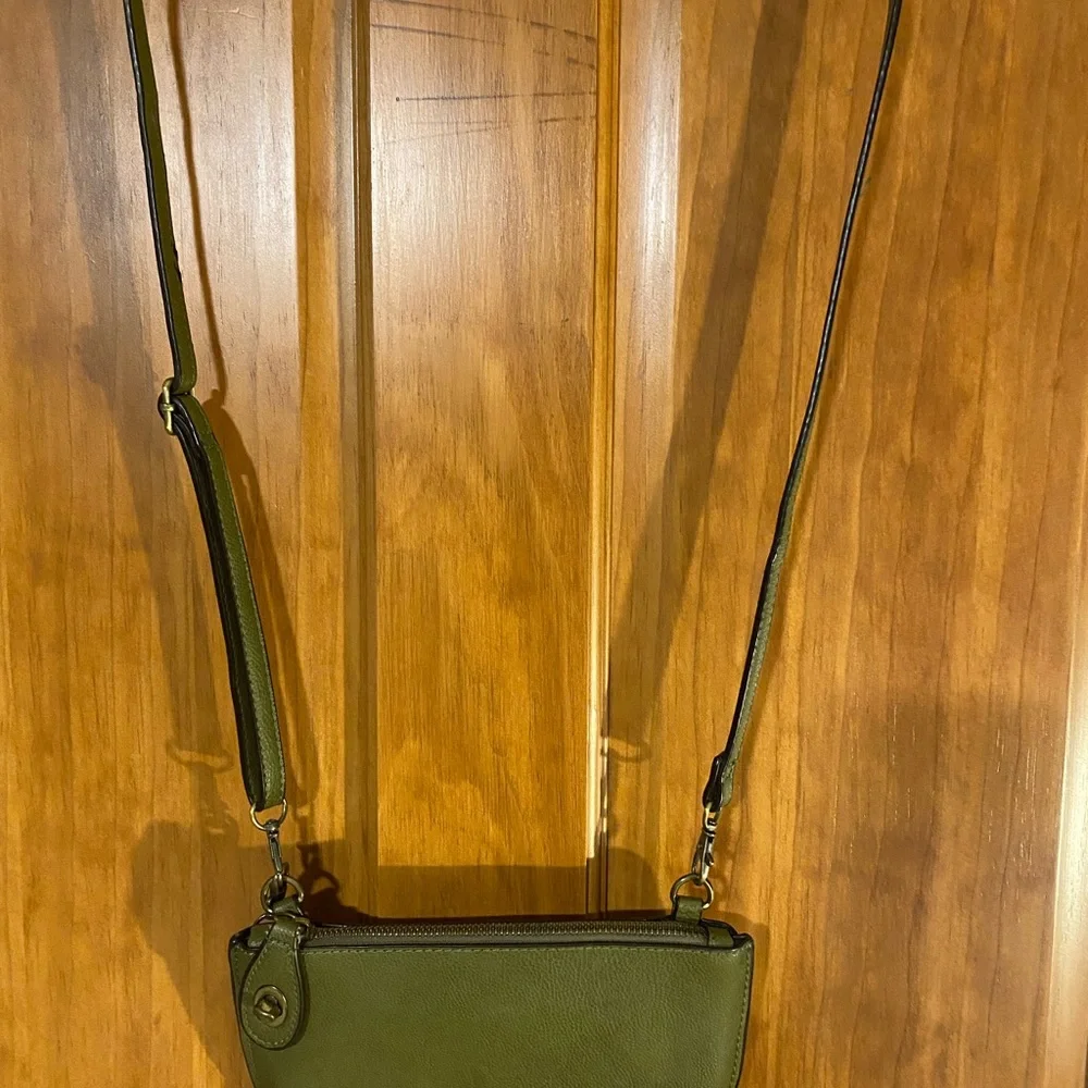 Joy Susan brand mini crossbody/wallet wristlet clutch bag - Picture 2 of 5